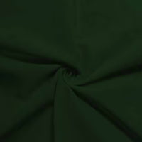 Ponte De Roma Jersey Knit Spandex Fabric / Hunter Green / Sold By The Yard