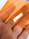 Peach (12 Gauge) Tinted Plastic Vinyl Fabric / Sold By The Yard