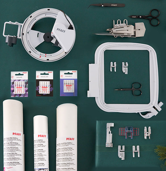 Clear 1/4 inch Right Guide Foot for IDT System | PFAFF®