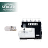 PFAFF® admire™ air 6000 Black Coverlock Machine + Cadeau gratuit avec achat