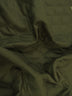 12 oz Cotton Canvas DOUBLE SIDED BATTING w peach skin fabric - ARMY GREEN/Black