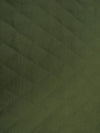 12 oz Cotton Canvas DOUBLE SIDED BATTING w peach skin fabric - ARMY GREEN/Black