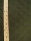 12 oz Cotton Canvas DOUBLE SIDED BATTING w peach skin fabric - ARMY GREEN/Black