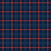 Blue Primo Plaids: Americana Navy Cotton Flannel 44"/45" Fabric Per Yard