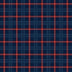 Blue Primo Plaids: Americana Navy Cotton Flannel 44"/45" Fabric Per Yard