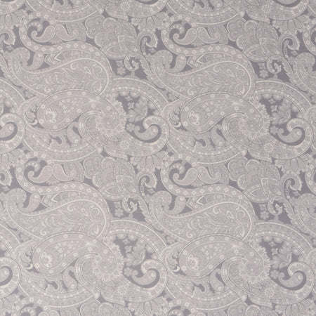 Roc-lon 100% Cotton, 108" Wide, Quilt Backing, Paisley Grey, Cut By Yard
