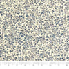 Roc-lon® 100 % algodón, 108" de ancho, estampado floral índigo de motivos pequeños, se vende por yardas