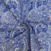 Roc-lon® 100 % algodón, 108" de ancho, estampado Paisley cobalto, se vende por yardas