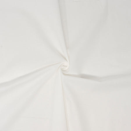 Roc-lon 100% Cotton, 108" Wide, Quilt Backing, Solid, Cut By Yard||color:White
