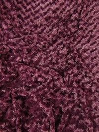 Tela suave para bebé con estampado floral Minky Rose/Rosette / Se vende por metros