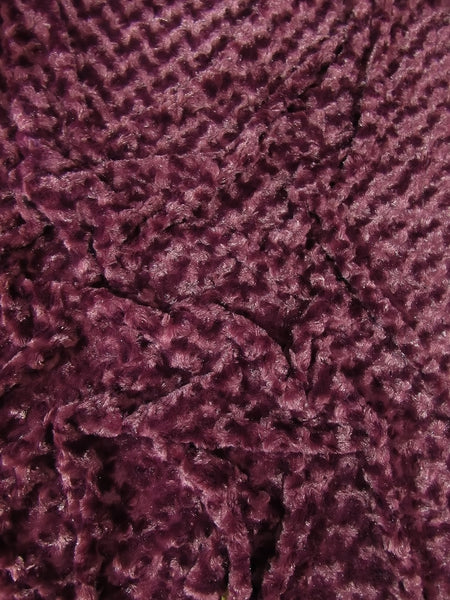 Tela suave para bebé con estampado floral Minky Rose/Rosette / Se vende por metros