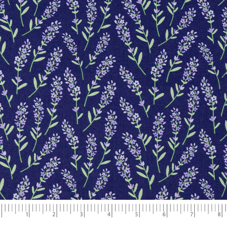 SINGER®  Fabric,  100% Cotton, 44 Inch Wide, Lilac Spring Purple, Cut by the Yard