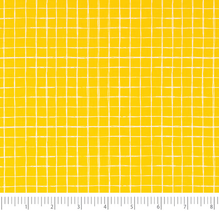 SINGER®  Fabric,  100% Cotton, 44 Inch Wide, Yellow Gingham, Cut by the Yard