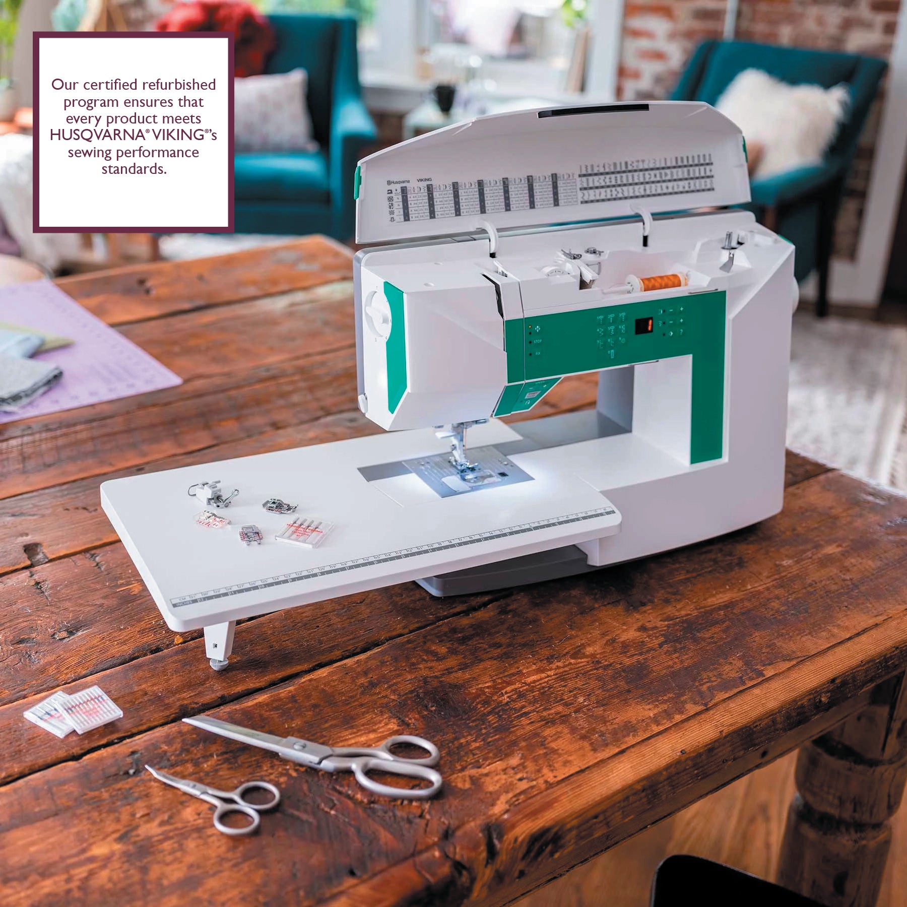 Refurbished JADE™ 20 Sewing Machine | Husqvarna® Viking®