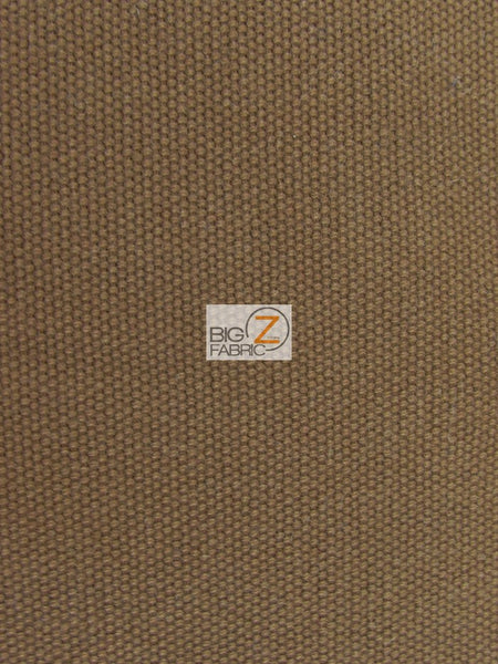 Solid Cotton Duck Canvas Fabric / Timber / Sold By The Yard