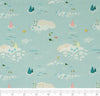 SINGER®  Fabric, 100% Cotton, 18 x 21 Inches, 5 Piece Fat Quarter Bundle, Santa's Village