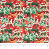 SINGER®  Fabric, 100% Cotton, 18 x 21 Inches, 5 Piece Fat Quarter Bundle, Poinsettia