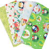 SINGER®  Fabric, 100% Cotton, 18 x 21 Inches, 5 Piece Fat Quarter Bundle, Snowglobe