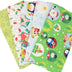 SINGER®  Fabric, 100% Cotton, 18 x 21 Inches, 5 Piece Fat Quarter Bundle, Snowglobe