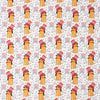 Singer Fabric, 100% Cotton, Festive Dogs In Hats, Cut by the Yard