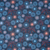 Singer Fabric, 100% Cotton, Patriotic Fireworks In Navy Sky, Cut by the Yard