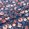 Singer Fabric, 100% Cotton, Patriotic Sweets, Cut by the Yard