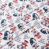 Singer Fabric, 100% Cotton, Usa Gnomes, Cut by the Yard