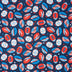 Singer Fabric, 100% Cotton, Flags On Footballs, Cut by the Yard