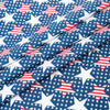 Singer Fabric, 100% Cotton, Stripes In Stars On Dots, Cut by the Yard
