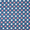 Singer Fabric, 100% Cotton, Stripes In Stars On Dots, Cut by the Yard