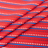 Singer Fabric, 100% Cotton, Stars & Dots On Royal Red, Cut by the Yard