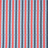 Singer Fabric, 100% Cotton, Red White And Blue Stars In Line, Cut by the Yard
