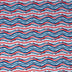 Singer Fabric, 100% Cotton, Americana Wavey Lines, Cut by the Yard