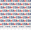 Singer Fabric, 100% Cotton, Starred Usa, Cut by the Yard