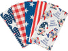 SINGER®  Fabric, 100% Cotton, 18 x 21 Inches, 5 Piece Fat Quarter Bundle, Stars & Gnomes