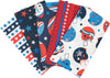 SINGER®  Fabric, 100% Cotton, 18 x 21 Inches, 5 Piece Fat Quarter Bundle, Football Pack