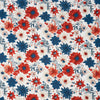SINGER®  Fabric, 100% Cotton, 18 x 21 Inches, 5 Piece Fat Quarter Bundle, Patriotic Flowers