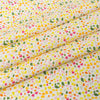Singer Fabric, 100% Cotton, Yellowparty Confetti, Cut by the Yard