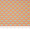 Singer Fabric, 100% Cotton, Rainbow Geo Scallops, Cut by the Yard