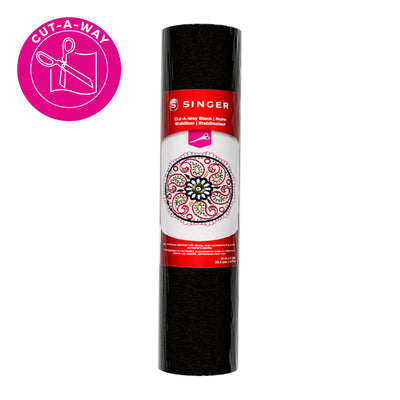 SINGER® Cut-A-Way Estabilizador Negro 12 pulgadas x 5 yardas -- Product Image