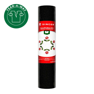 SINGER® Tear-A-Way Estabilizador negro 12 pulgadas x 5 yardas -- Product Image