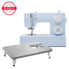 SINGER® Heavy Duty 4423 Meltwater Blue Sewing Machine & Extension Table Bundle