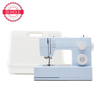SINGER® Heavy Duty 4423 Meltwater Blue Sewing Machine & Hard Case Bundle