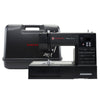 Lote compuesto por la máquina de coser SINGER® Heavy Duty Sterling y un estuche rígido negro