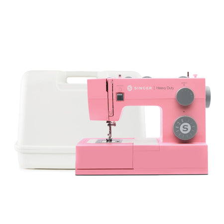 SINGER® Heavy Duty 4411 Pink Sewing Machine & Hard Case Bundle