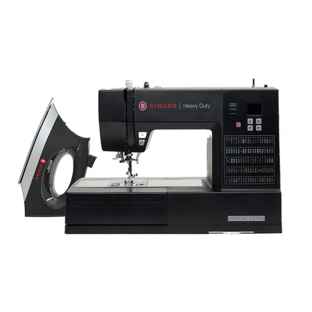 Lote compuesto por la máquina de coser SINGER® Heavy Duty Sterling y la plancha SteamCraft Plus 2.0