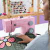 Máquina de coser SINGER® « Heavy Duty 4411 » en color rosa