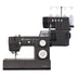 Lote de máquina de coser y remalladora SINGER® Heavy Duty en color carbón