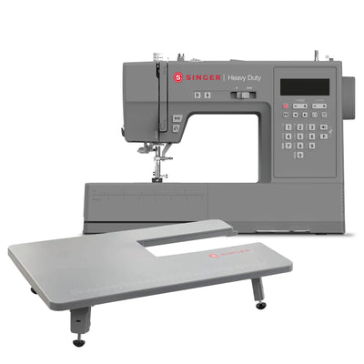 SINGER® Heavy Duty 6700C Computerized Sewing Machine & Extension Table Bundle