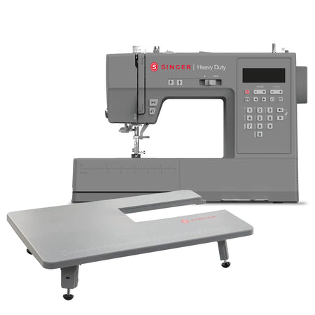 Ensemble machine à coudre informatisée SINGER® « Heavy Duty 6700C » et table d'extension